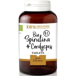 Diet Food Bio Spirulina + Cordyceps kedristõlviku tabletid (375 tk) 1/1