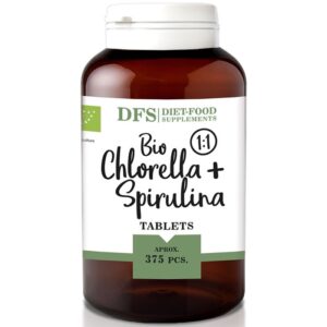 Diet Food Bio Super Spirulina+Klorella tabletid (375 tk) 1/1