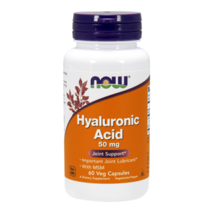 NOW Hyaluronic Acid 50 mg + MSM tabletid (60 tk) 1/1
