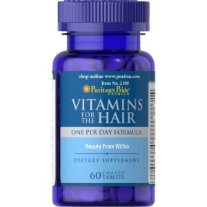 Puritan's Pride Vitamins For The Hair kapslid (60 tk) 1/1