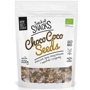 Diet Food Bio ChocoCoco Seeds orgaaniline tervisesegu kakaoga (200 g), parim enne 20.10.21 1/1