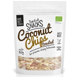 Diet Food Bio Coconut Chips Toasted orgaanilised röstitud kookosekrõpsud (150 g), parim enne 10.09.21 1/1
