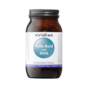 Viridian Folic Acid with DHA (90tk foolhappe kapslid) 1/1
