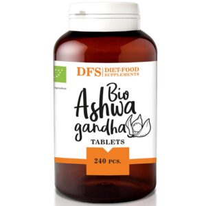 Diet Food Bio Ashwagandha tabletid (240 tk), parim enne 07.2022 1/1