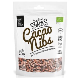 Diet Food Bio Raw Cacao Nibs orgaanilised toorkakaonibsid (200 g) 1/1