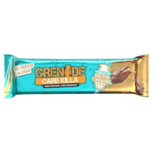 Grenade Carb Killa valgubatoon, soolane karamell (60 g). 1/1