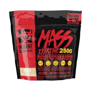 Mutant Mass Extreme 2500,Vanilje jäätis ( 2720 grams) 1/1