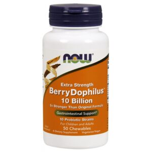 Now BerryDophilus 10 Billion probiootikumid (50tk õlikapslid) 1/1