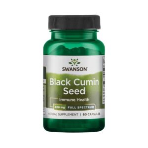Swanson Black Cumin Seed, 400mg (60 kapslit) 1/1