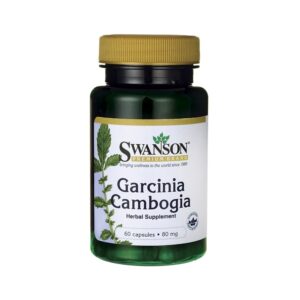 Swanson Garcinia Cambogia 5:1 Extract, 80mg (60 kapslit) 1/1