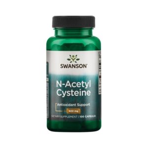 Swanson N-Acetyl Cysteine, 600mg (100 kapslit) 1/1